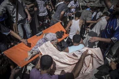 ImagenReanudan ataques entre Israel y Hamas