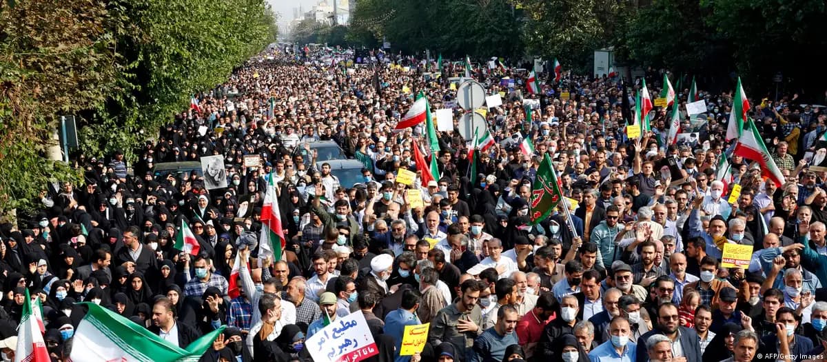 Estiman en 51 las muertes en Irán por protestas 
