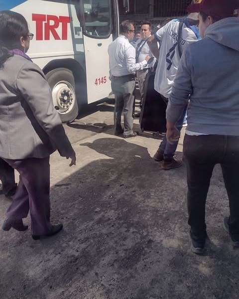 Da a luz en camión TRT 