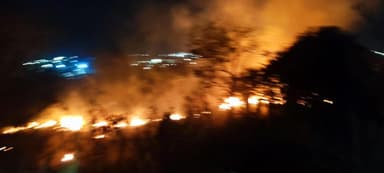 ImagenSofocan incendio de Valle Dorado en Campeche