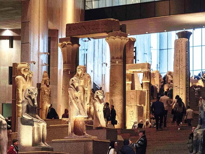 Lista, inauguración del Gran Museo Egipcio