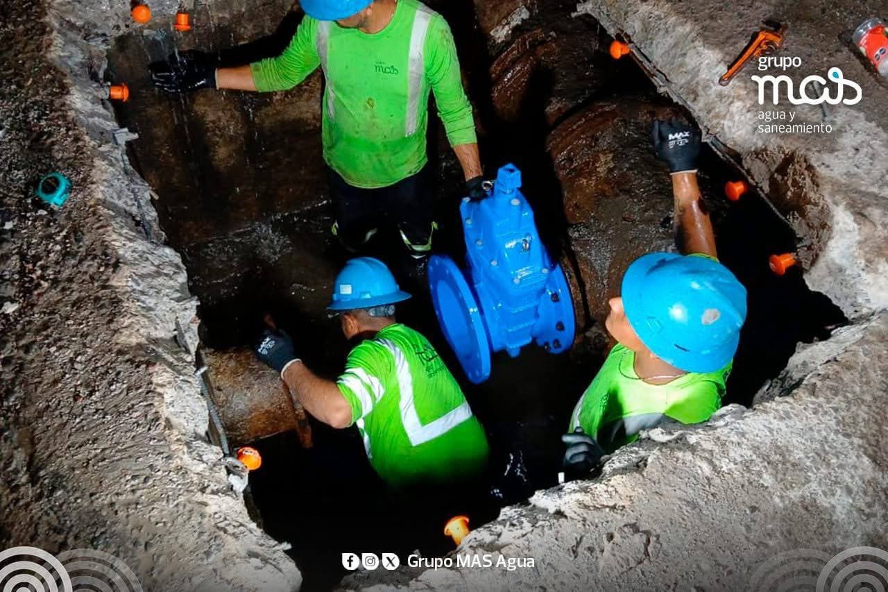 Dejan sin agua a 50 colonias en Veracruz