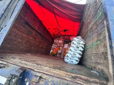 ImagenRapiña en el Espino por accidente de un torton