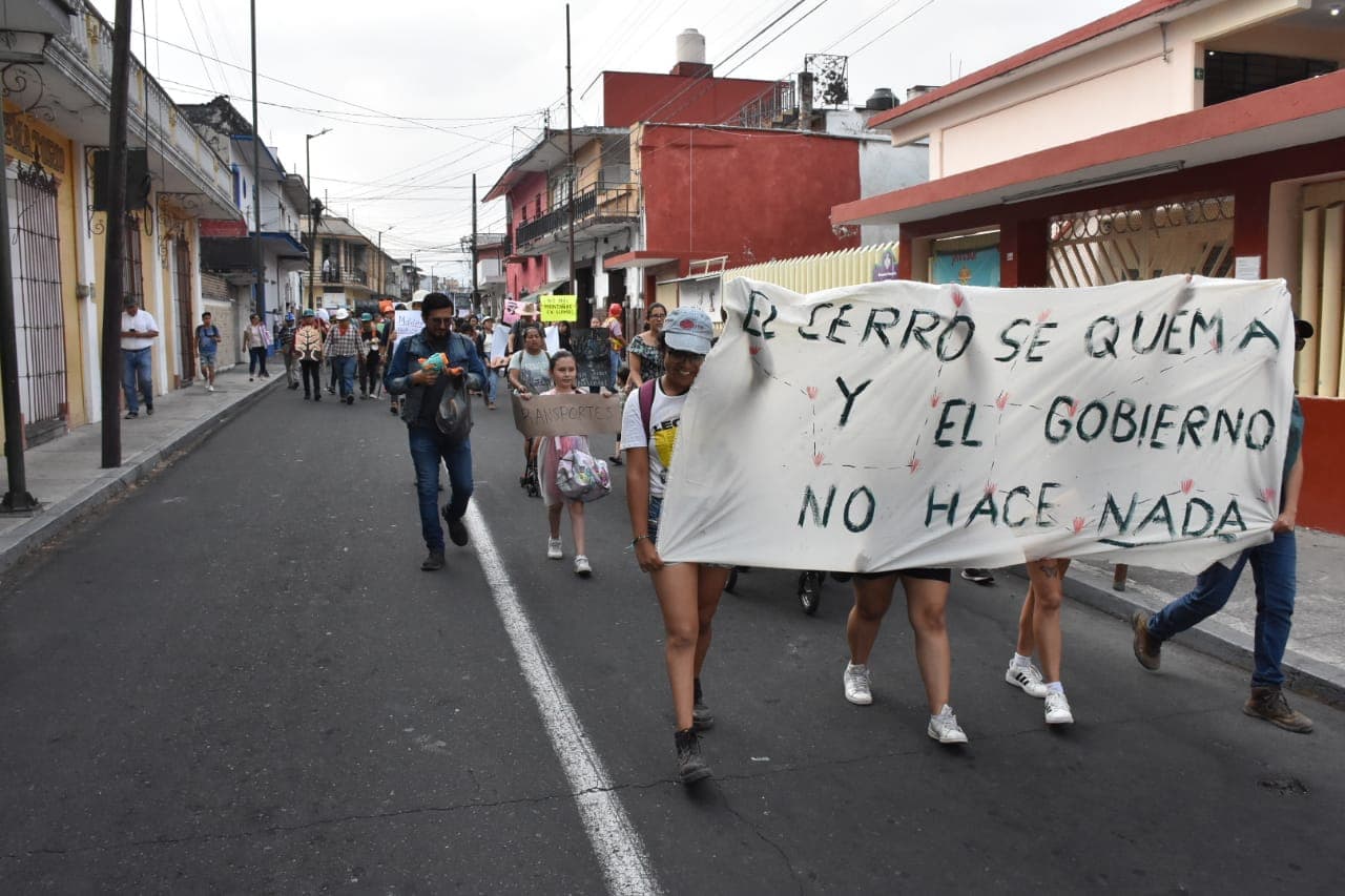 Los cerros se queman