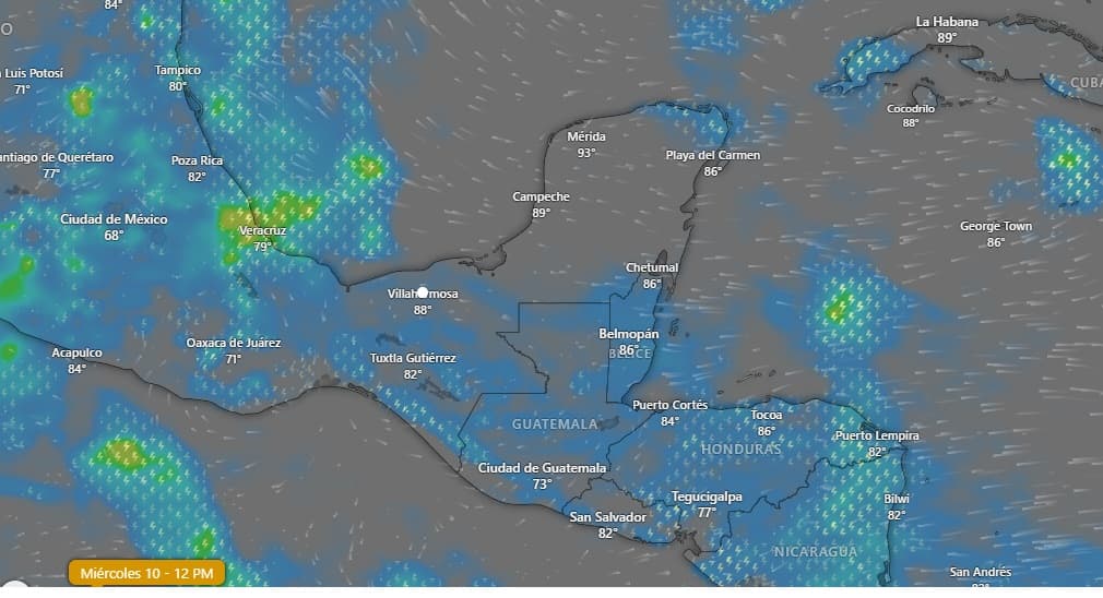 Se aleja de Tabasco onda tropical 8 
