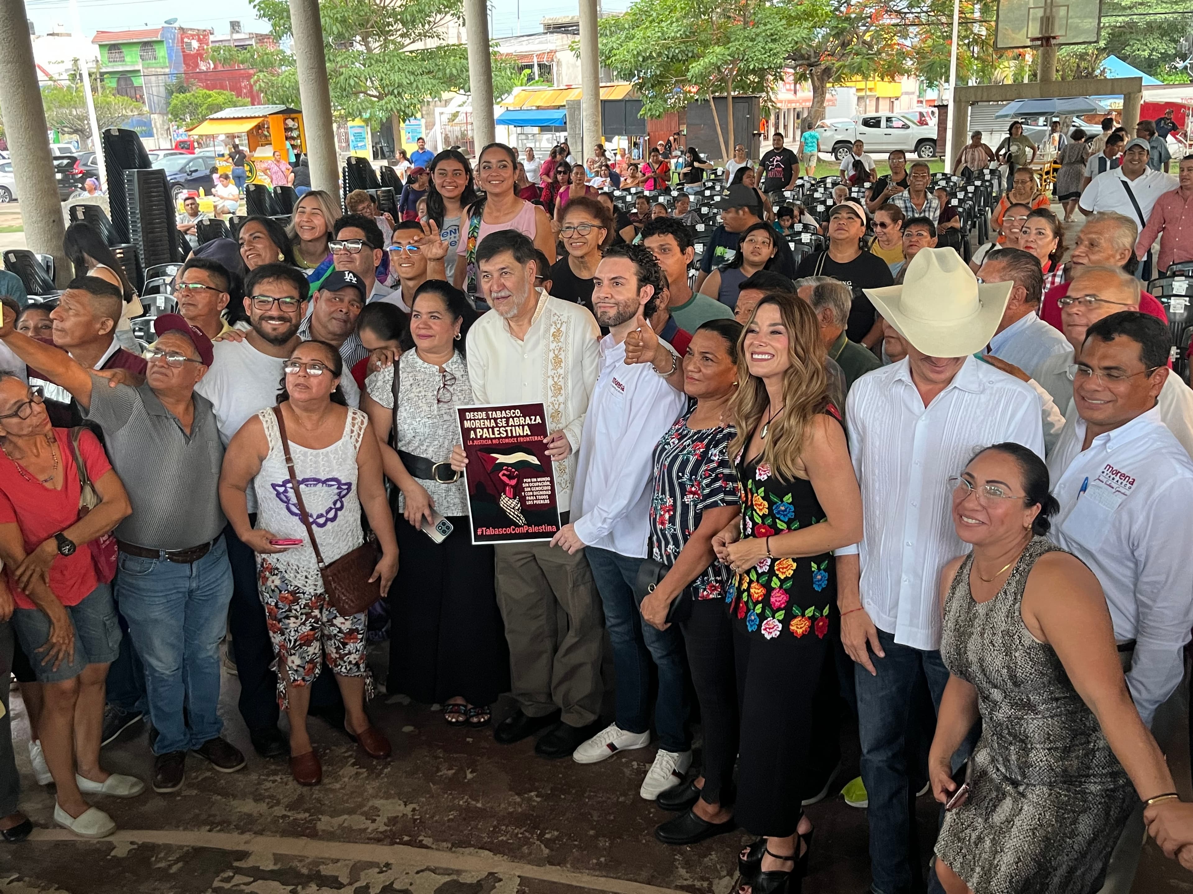Fracasa asamblea informativa de Morena en Villahermosa