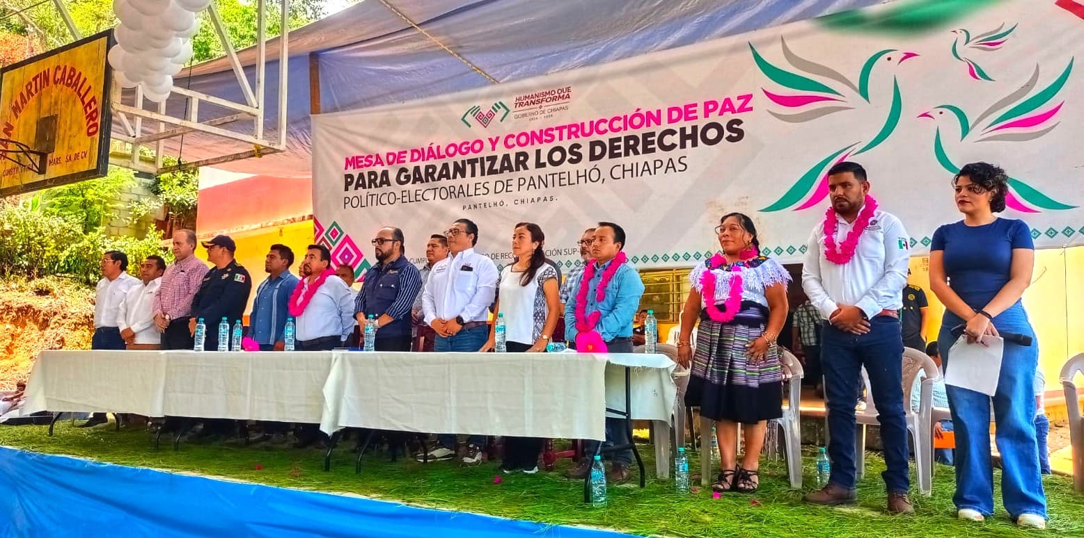 Construyen paz y diálogo en Pantelhó