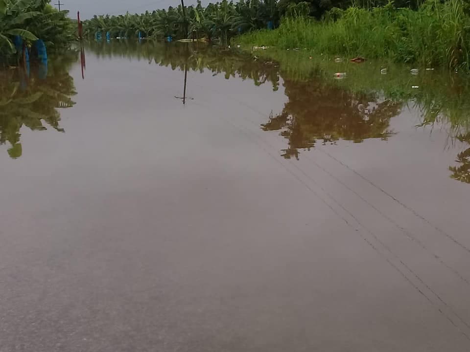 Frente frio deja estragos en Tabasco