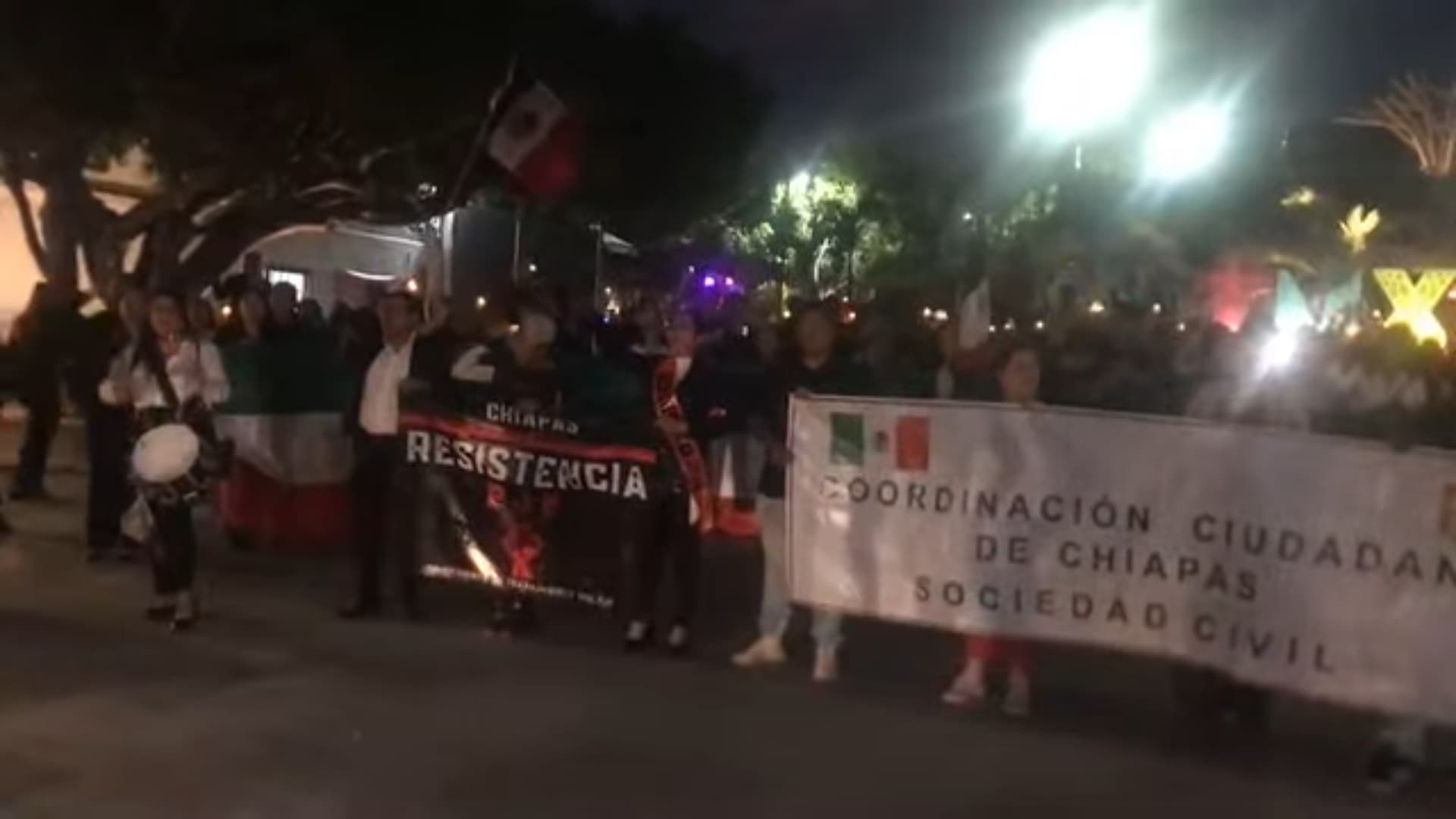 Trabajadores del PJF en Chiapas realizan la “Marcha de Luto”