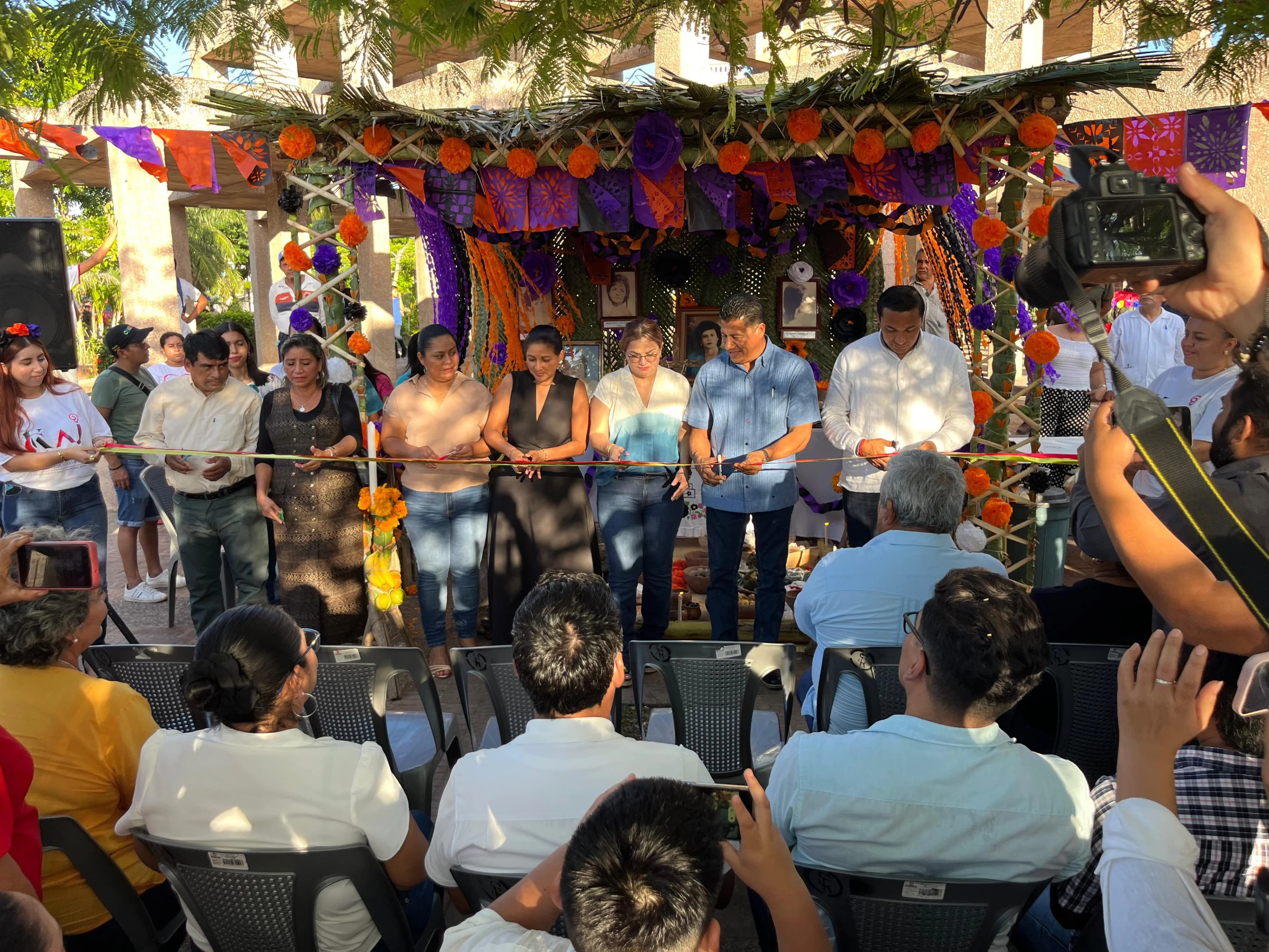 Celebran Día de Muertos en Nacajuca 