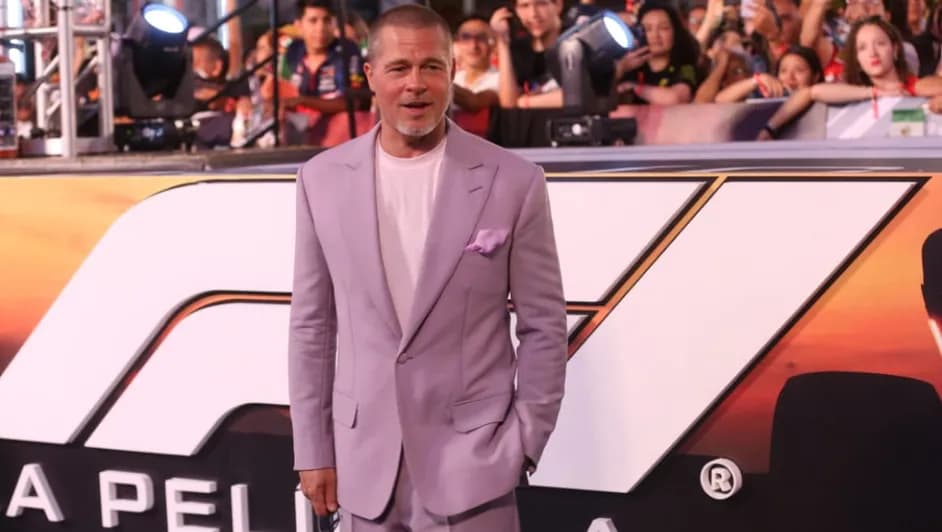 Brad Pitt convive con fans en CDMX durante estreno de F1