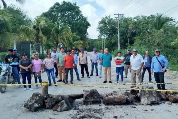 Nuevo mega bloqueo contra Tren Mayaa