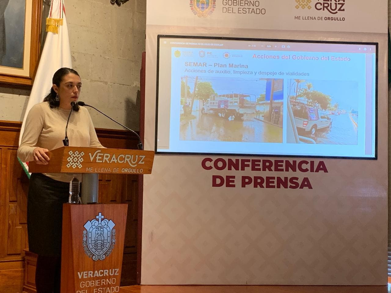 Lluvias en Veracruz y Boca del Río dejan un fallecido, inundaciones y deslizamientos