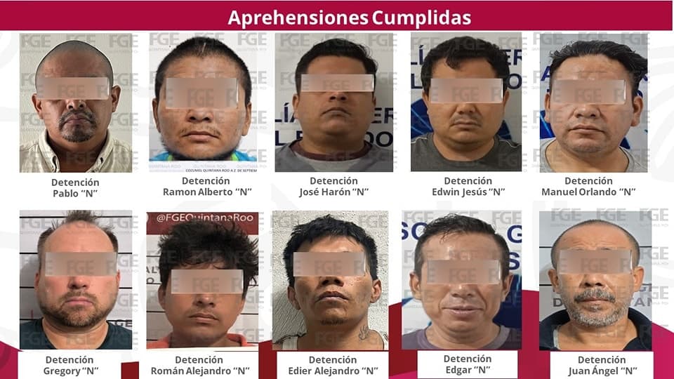 Logra Fiscalía de Q. Roo 46 vinculaciones a proceso