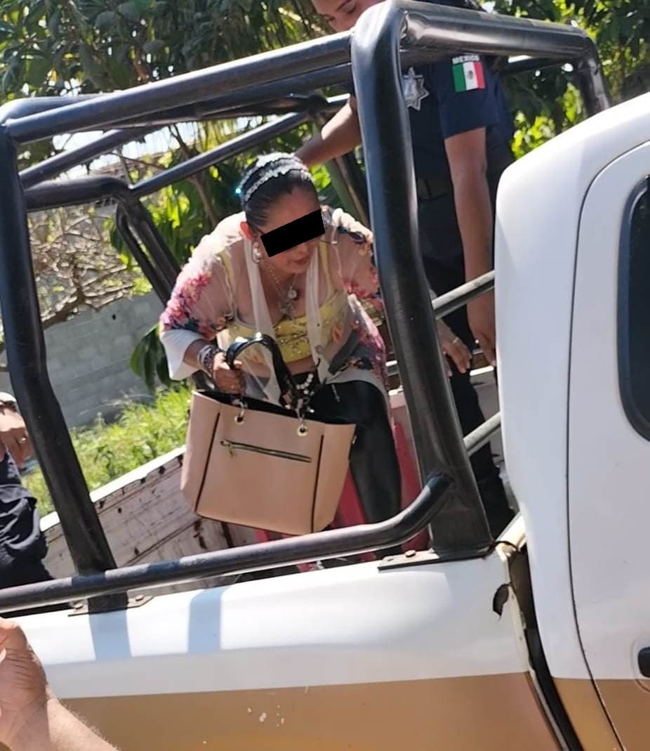 Detienen a presunta estafadora en Huixtla 