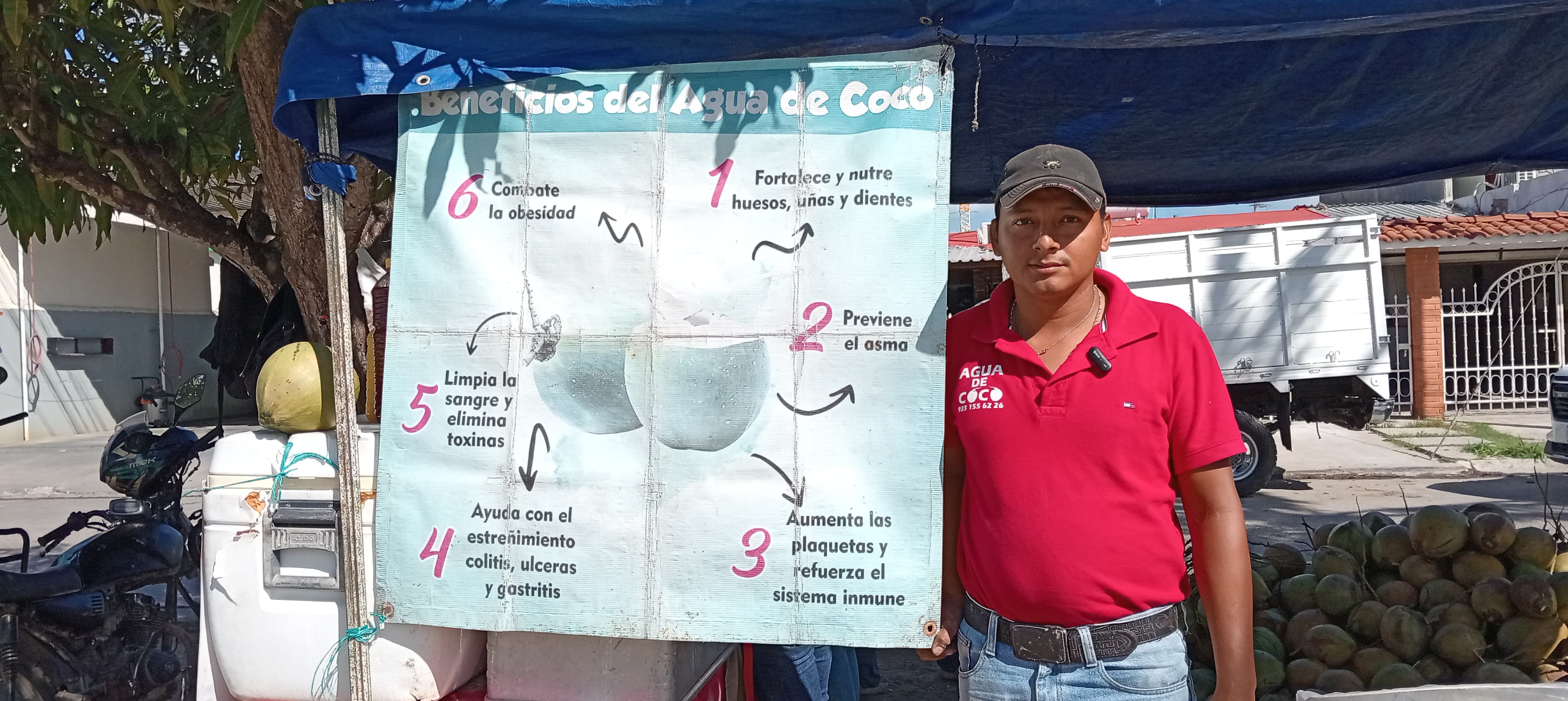 El agua de coco y sus beneficios a la salud 