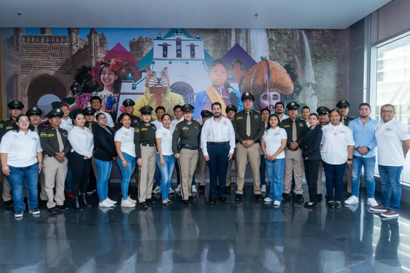 Capacitan a la policía turística en Chiapas