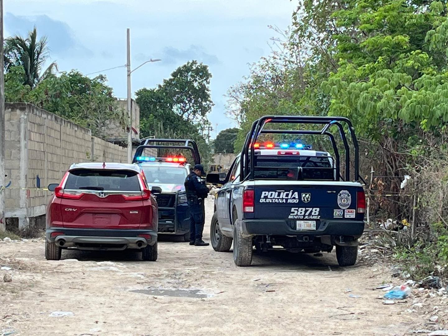 Ejecutado, baleado y encobijado en Cancún