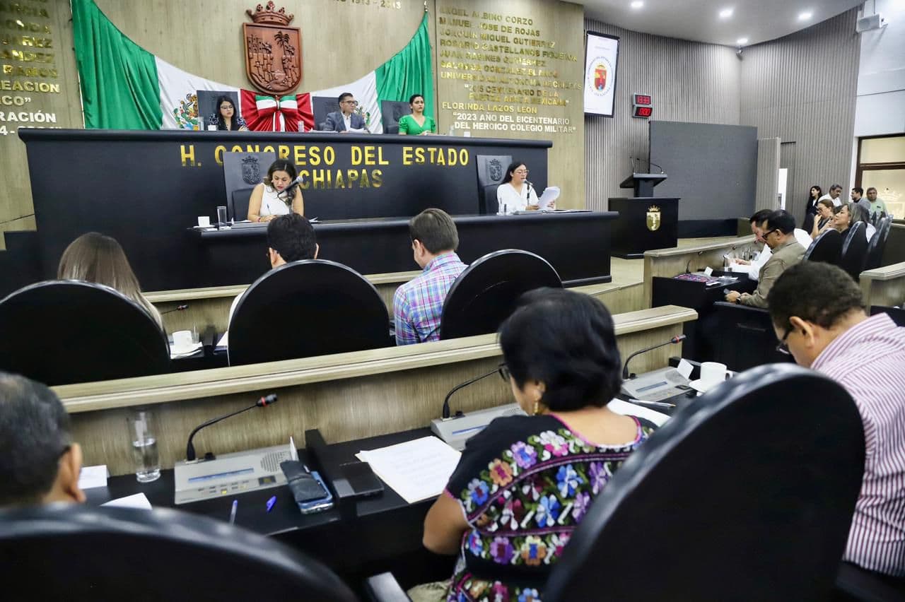 Congreso de Chiapas respalda estrategia de seguridad 