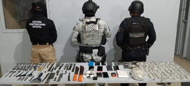 ImagenTras riña en el CREST realizan mega operativo en la tarde noche 