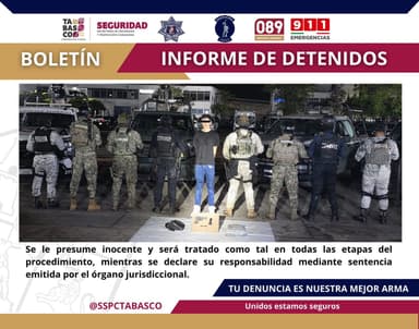 ImagenDetienen a presunto narcomenudista