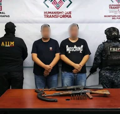 ImagenDetienen a 56 policías en Cintalapa y Jiquipilas, Chiapas