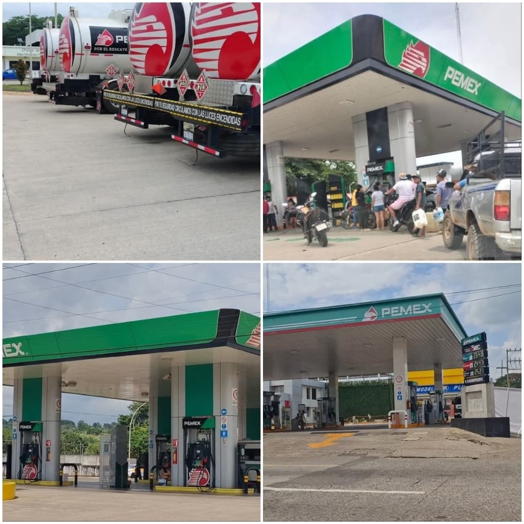 Desabasto de gasolina en Tapachula y proximidades
