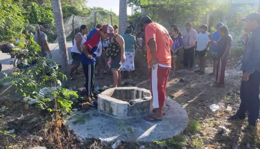 Encuentran a un hombre sin vida dentro de un pozo