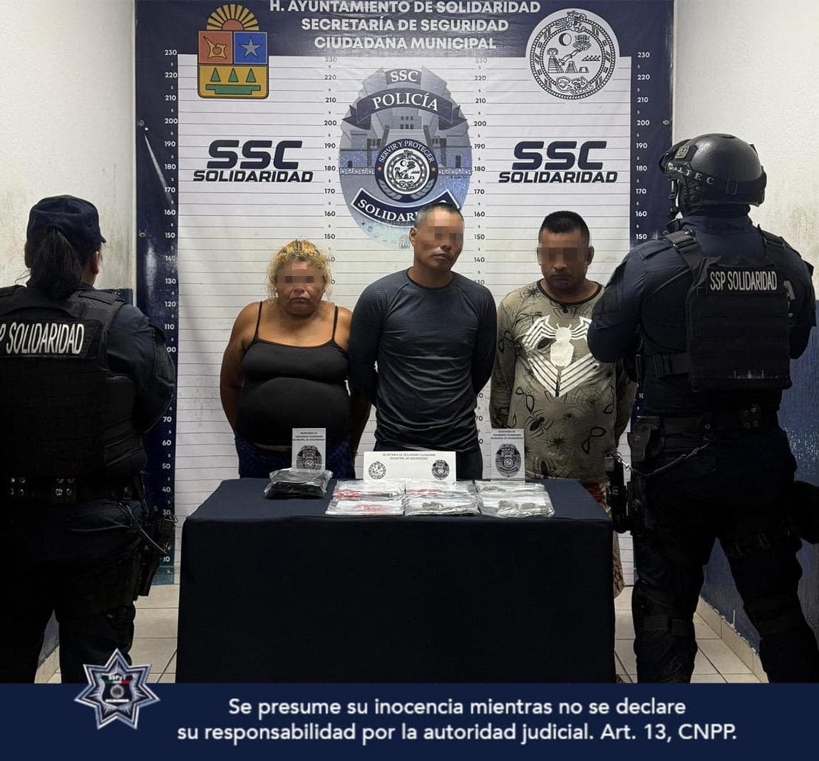 Caen 5 tabasqueños narcomenudistas 