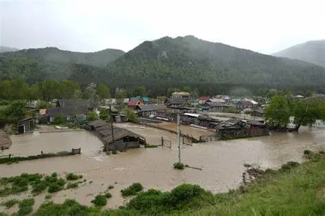 Inundaciones arrasan Rusia 