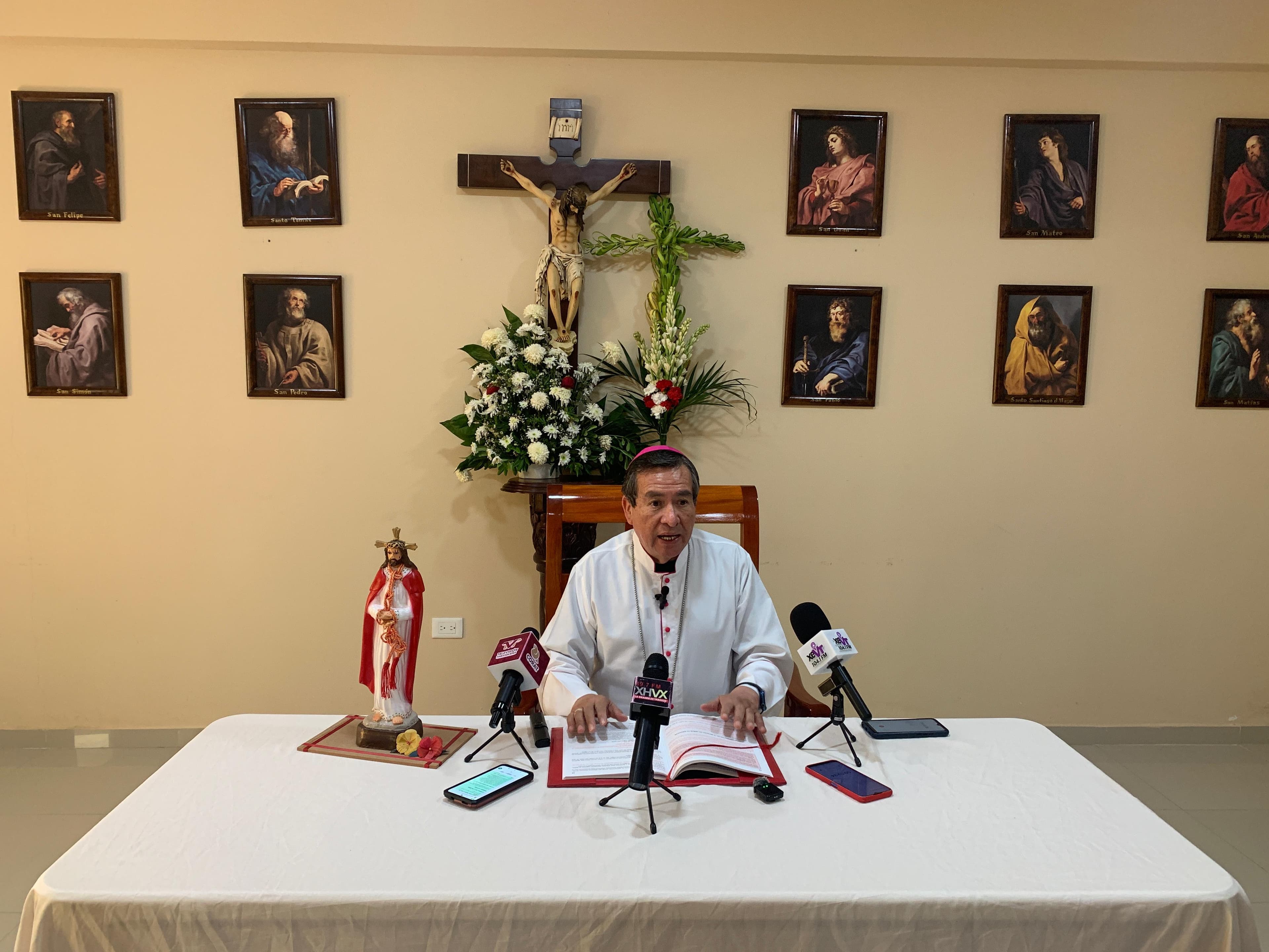 En materia de seguridad, "el gobernador ha hecho lo posible": Obispo