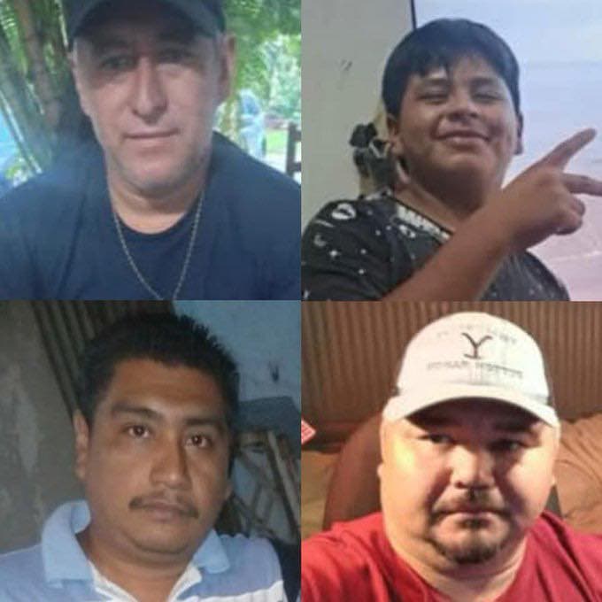 Desdice FGE a familiares; 'hasta con drones buscan a mecánicos desaparecidos', dice 