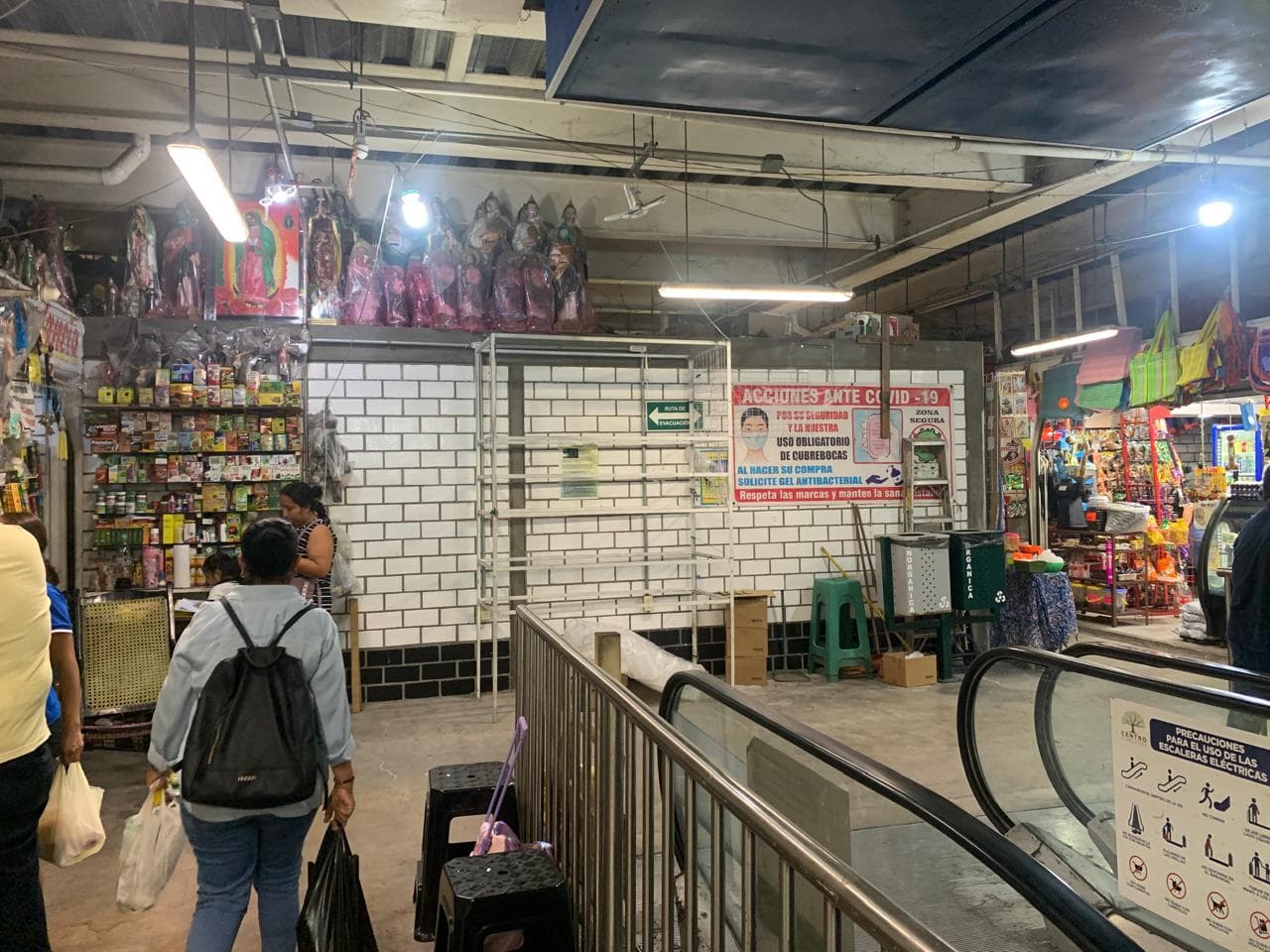 Ya sabían locatarios de despeje de áreas en mercado Pino Suárez: Administradora