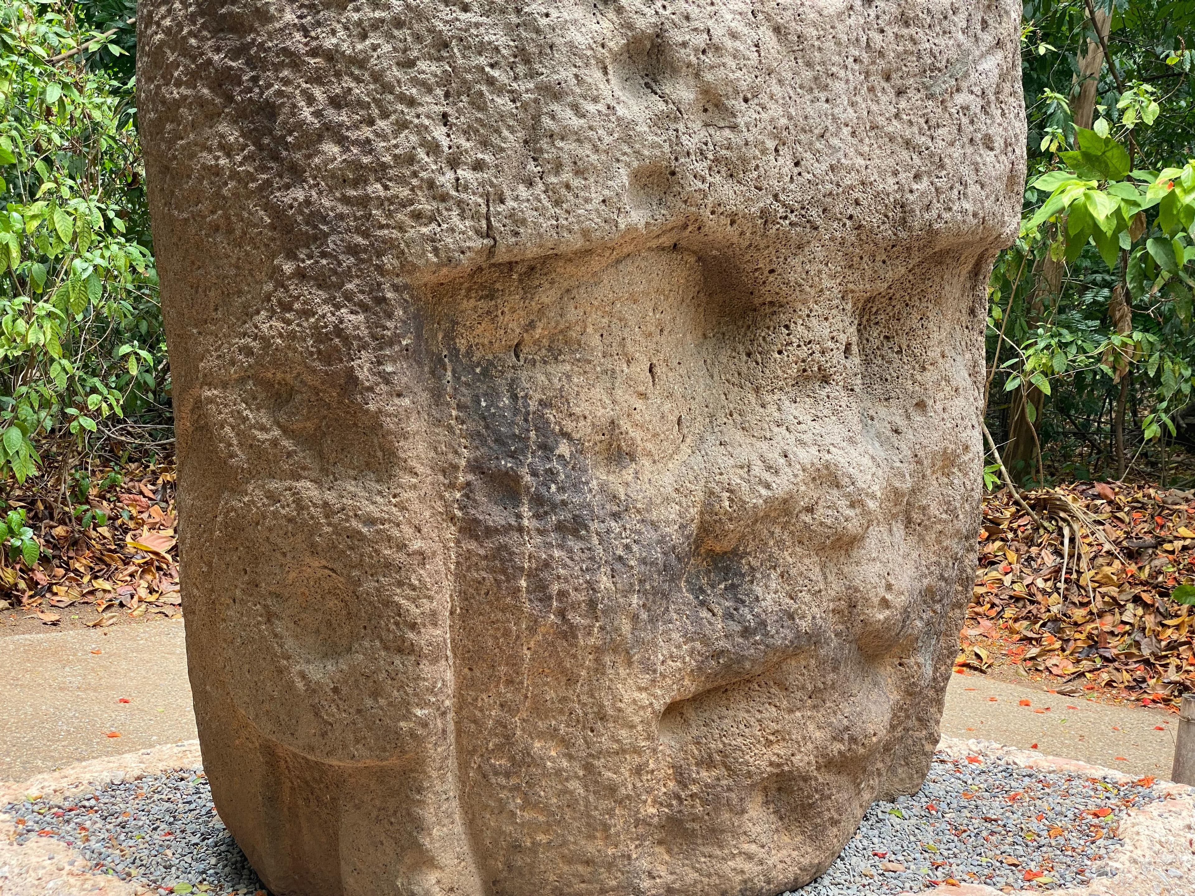 En abandono Parque Museo La Venta