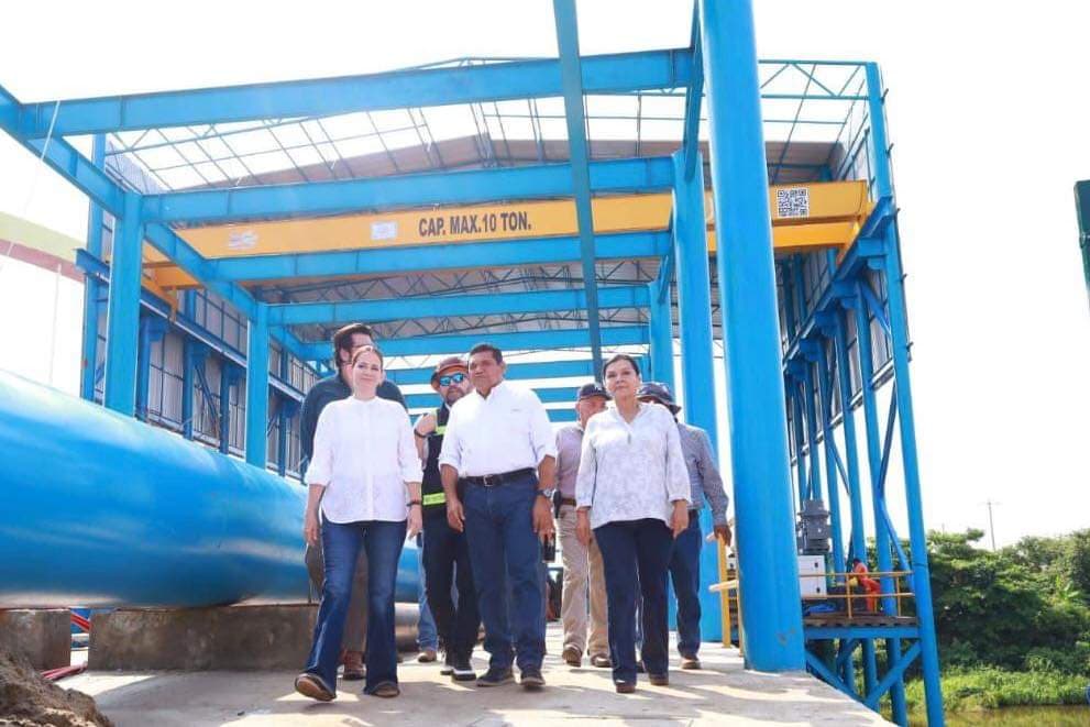 Supervisa Javier May obras hidráulicas en Villahermosa