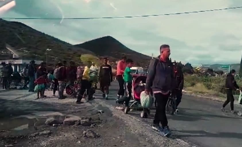 Caravana Migrante cruza Veracruz