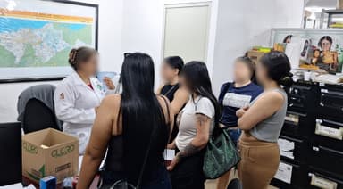 ImagenEn hotel de paso ubican a colombianas desaparecidas