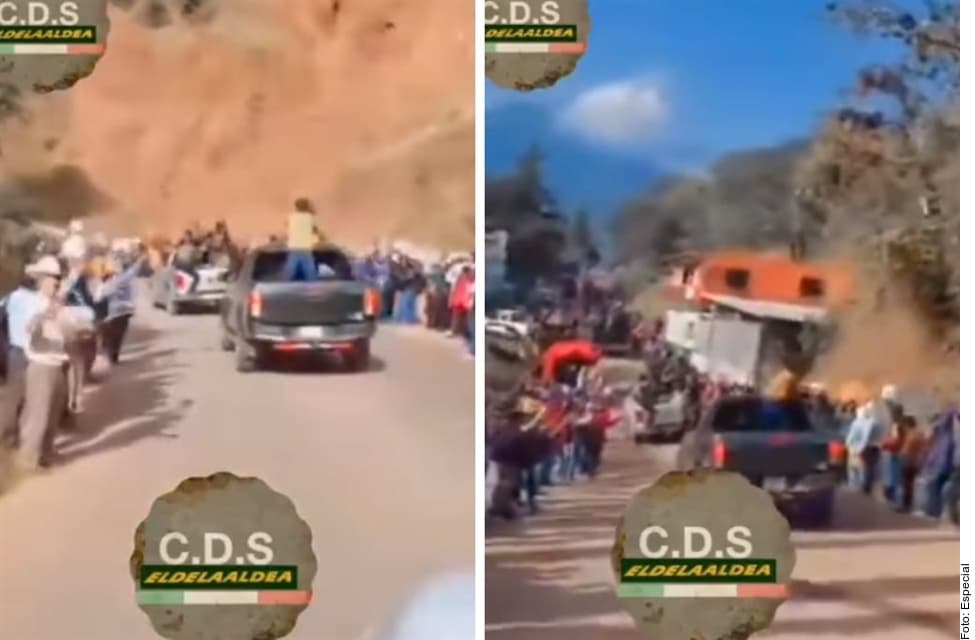 Desfila Cártel otra vez en pueblos de Chiapas 