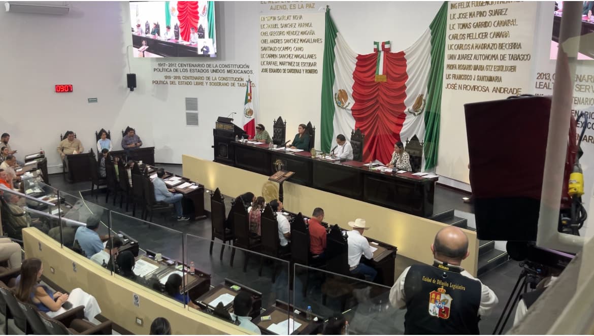 Aprueban Congreso financiamiento para Ejecutivo de Tabasco y Ayuntamientos