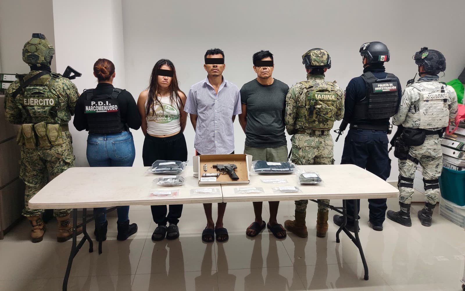 Refuerzan operativos contra narcomenudeo en Cancún y Chetumal 