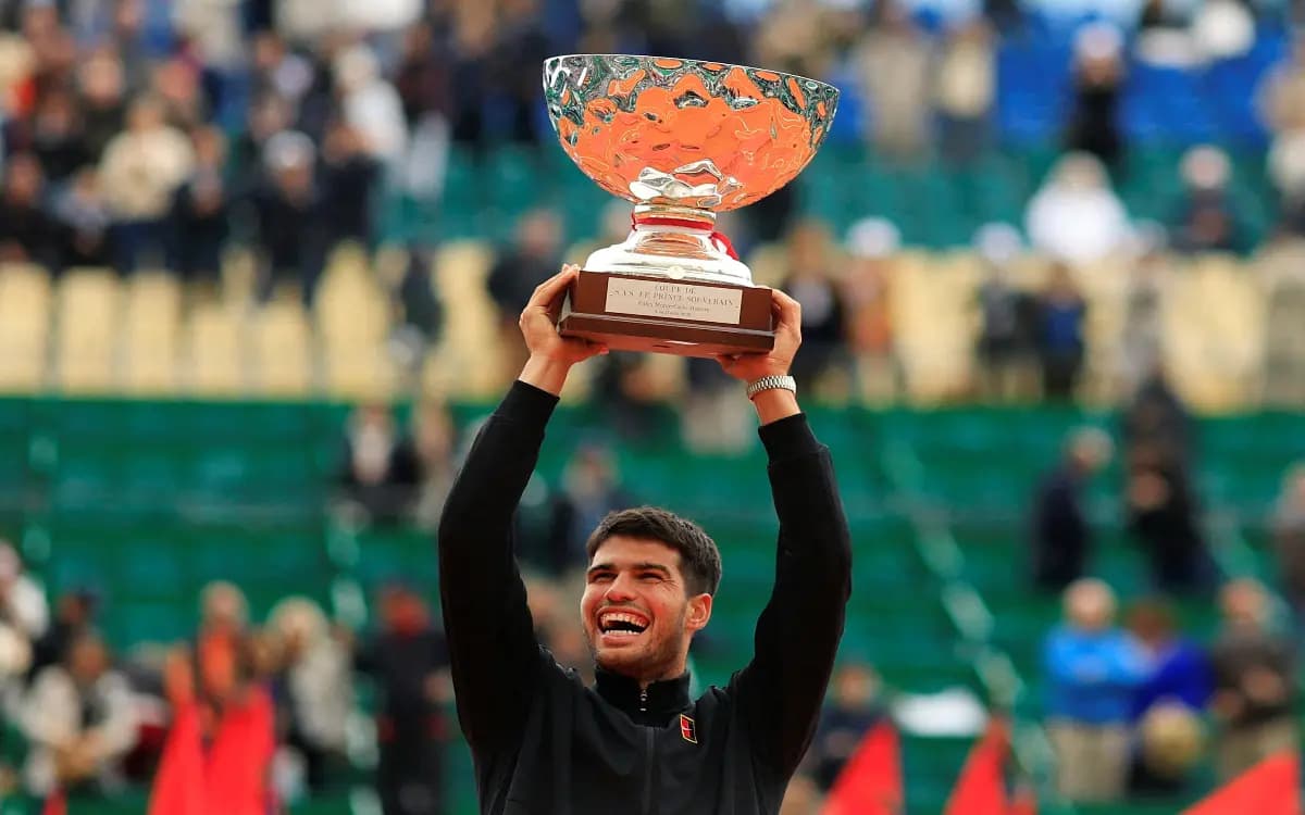 Se corona Carlos Alcaraz en el Master 1000 de Montecarlo