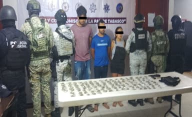 ImagenAseguran drogas y huachicol en Comalcalco y Cunduacán