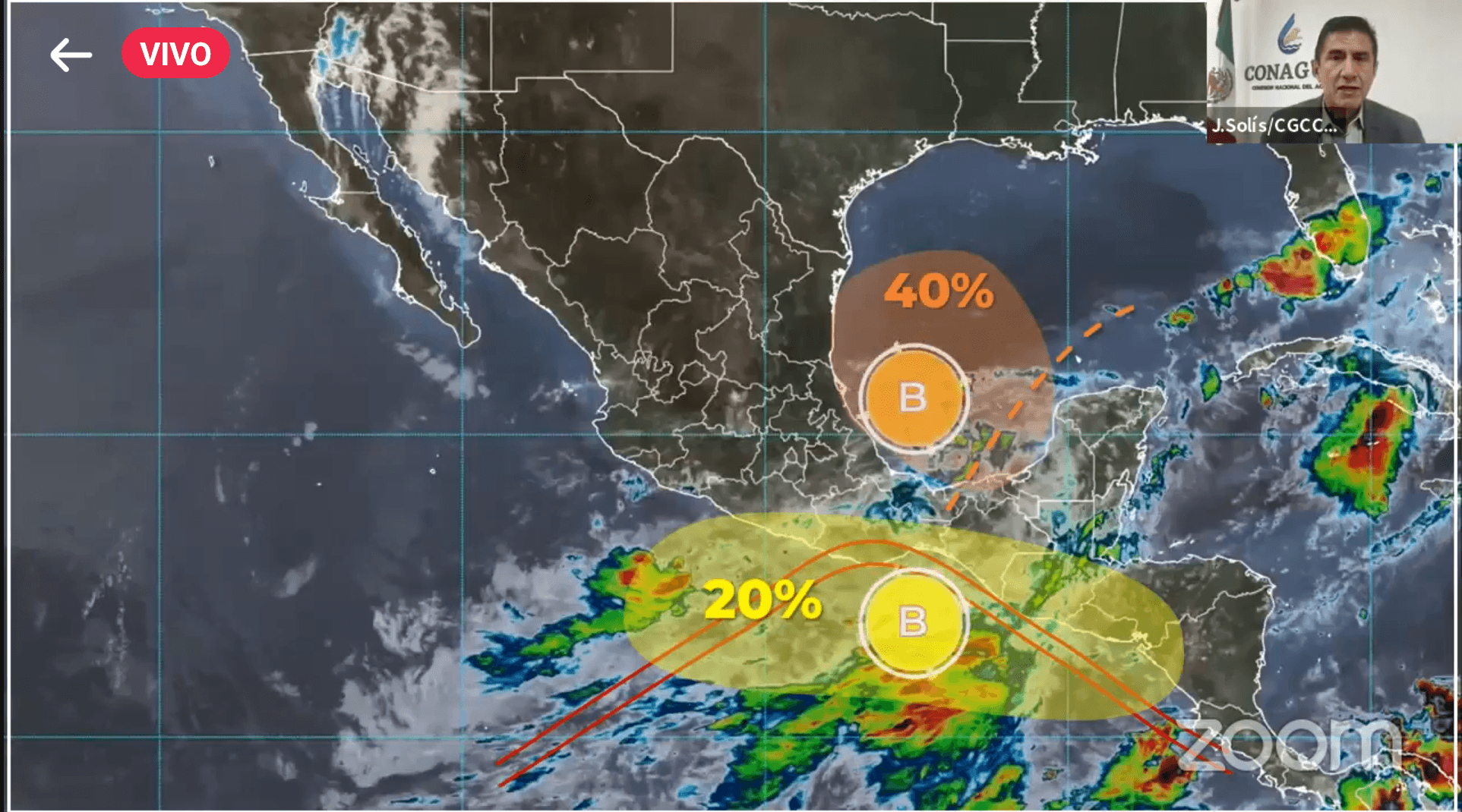 Pronostican fuertes lluvias para Tabasco