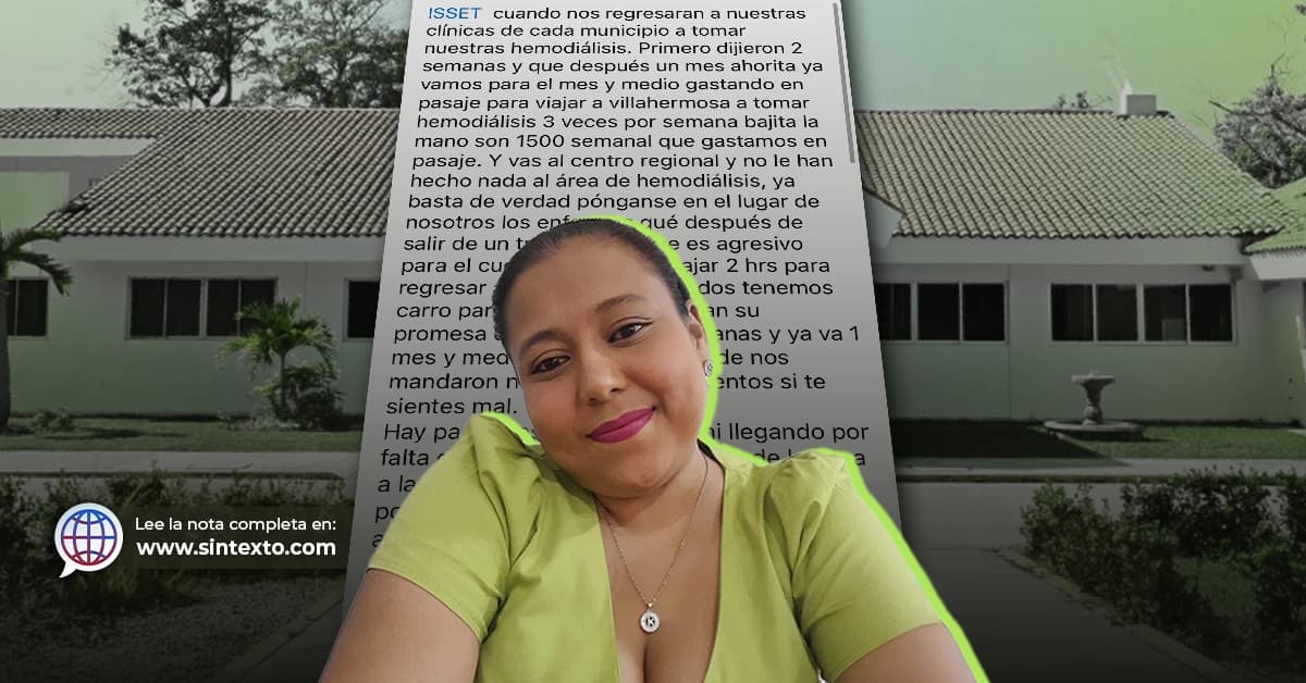 "Calvario de hemodializados", sin servicio en municipios