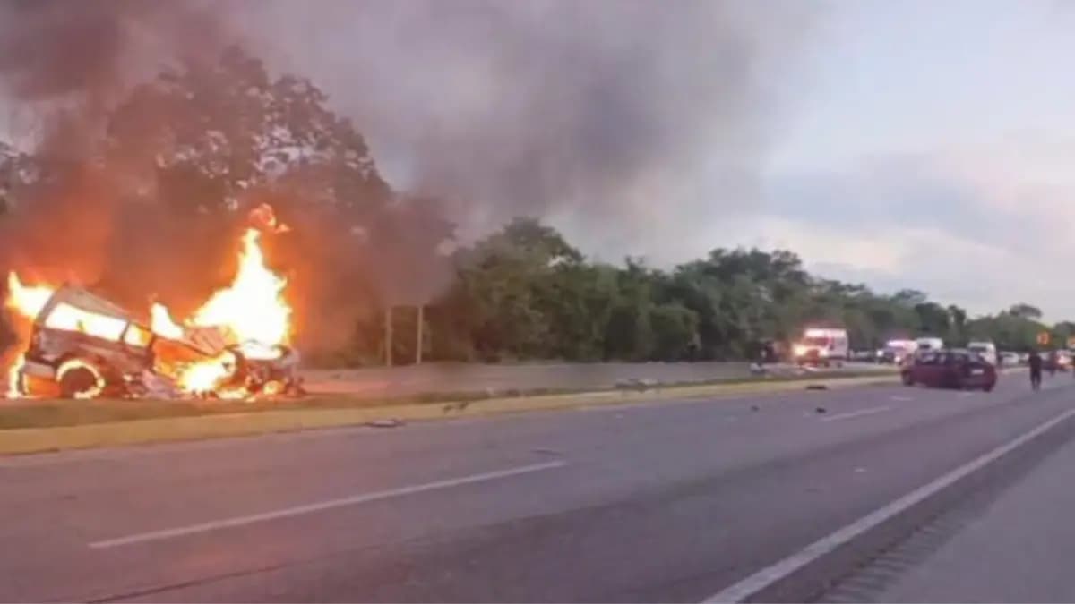 Carreterazo provoca 15 muertes en la Mérida-Campeche