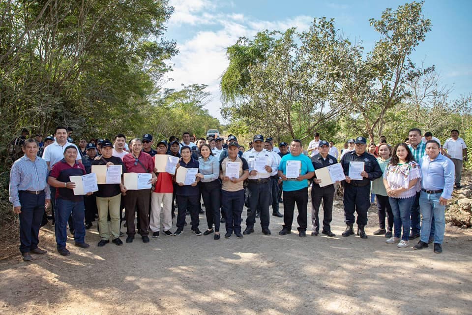 Reconocen a 166 policías en zona maya