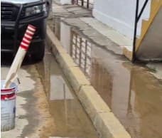 ImagenFuga deja sin agua casas del fraccionamiento Carrizal de Centro