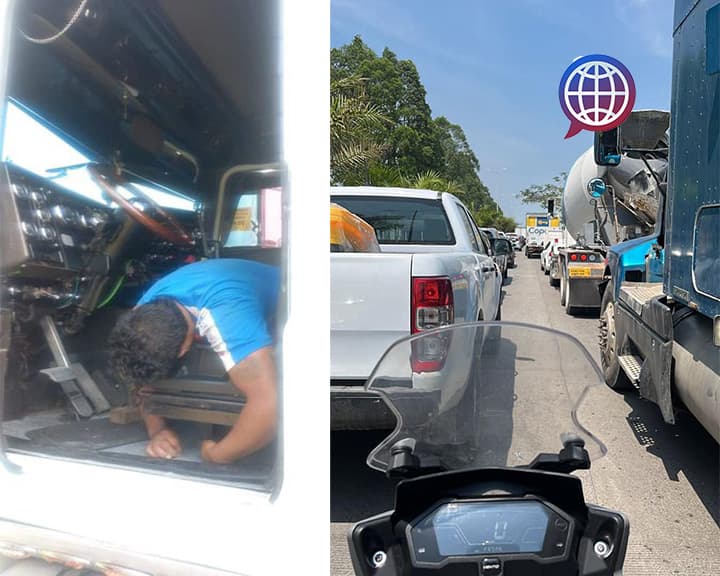 Asesinan a trailero en asalto durante bloqueo