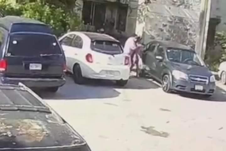 Rapta a niña en Cancún, lo acorralan y detienen 