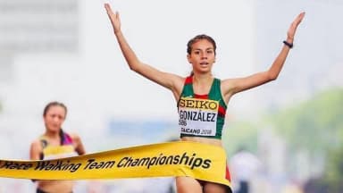ImagenMexicanas logran 1-2 en 35 kilómetros de marcha en Dublín
